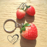 KLÍČENKA - PŘÍVĚSEK - JAHODA