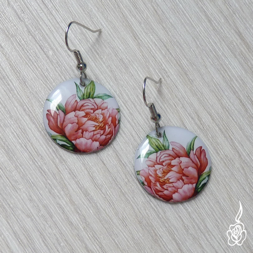 Květinové náušnice