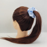 Dárková sada - 4 scrunchies L v modré
