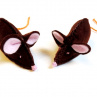 Malá myšička (tmavě hnědá) . č.1399