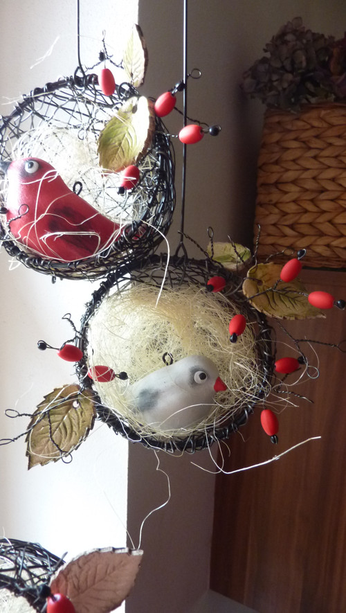 hnízdo s trochou šípků