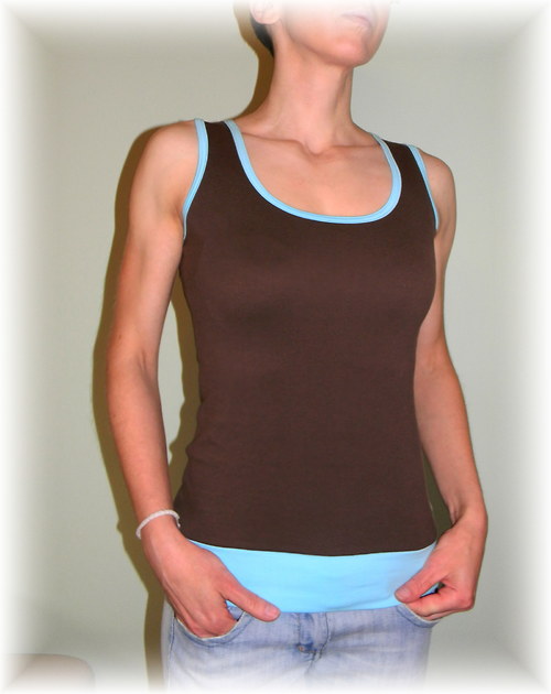 Tilko kulatý výstřih-více barev