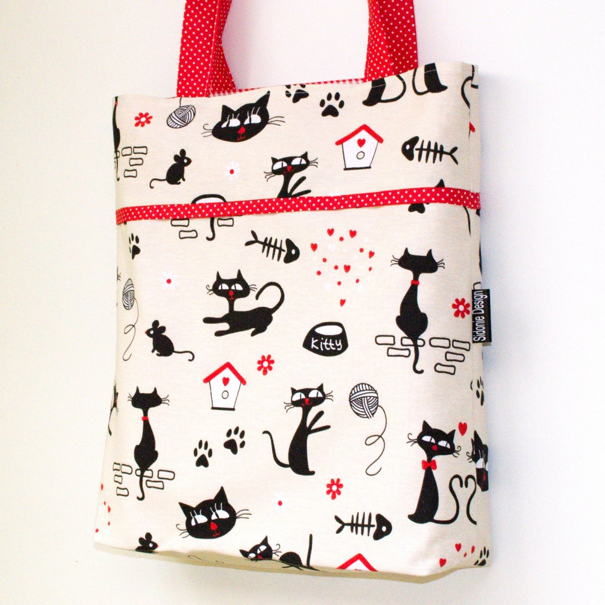 Kabelka klasik Kočka a myš