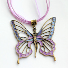 Motýl - luxusní náhrdelník