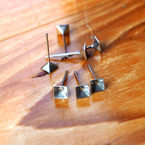 Puzetka s Lůžkem Čtvereček - 2ks - Nerezová Ocel