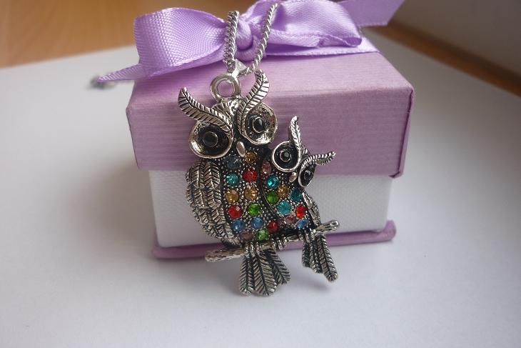 Přívěšek Soví rodinka