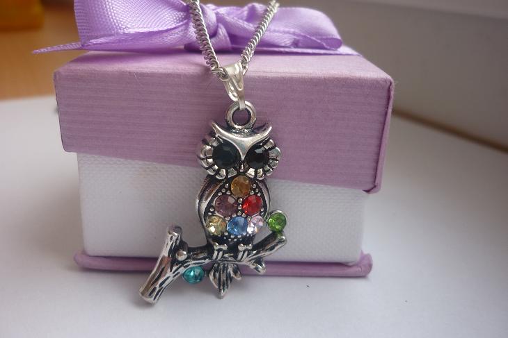 Přívěšek Sova na větvičce