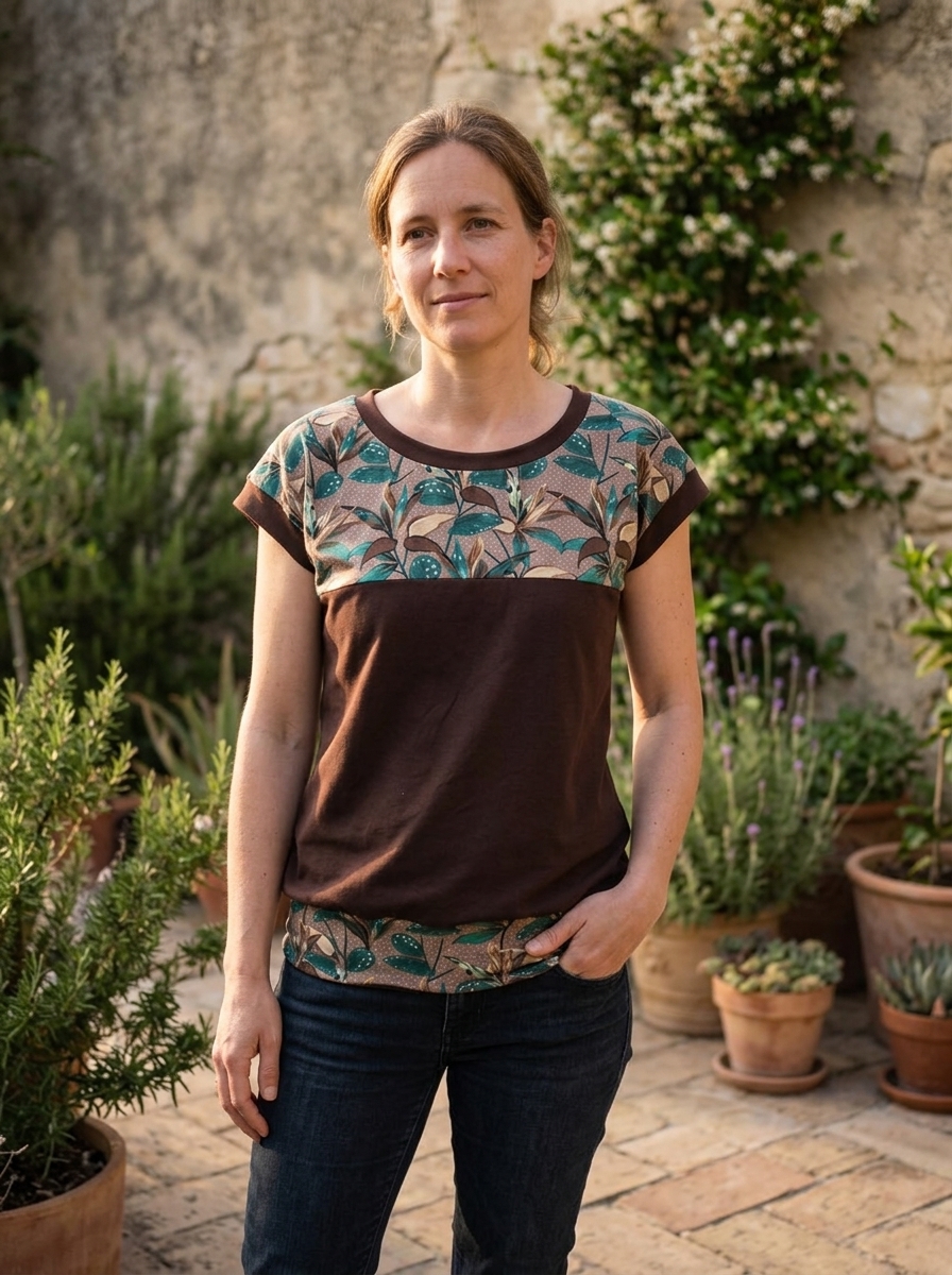 LILIE V ČOKOLÁDĚ (L) - dámské tričko