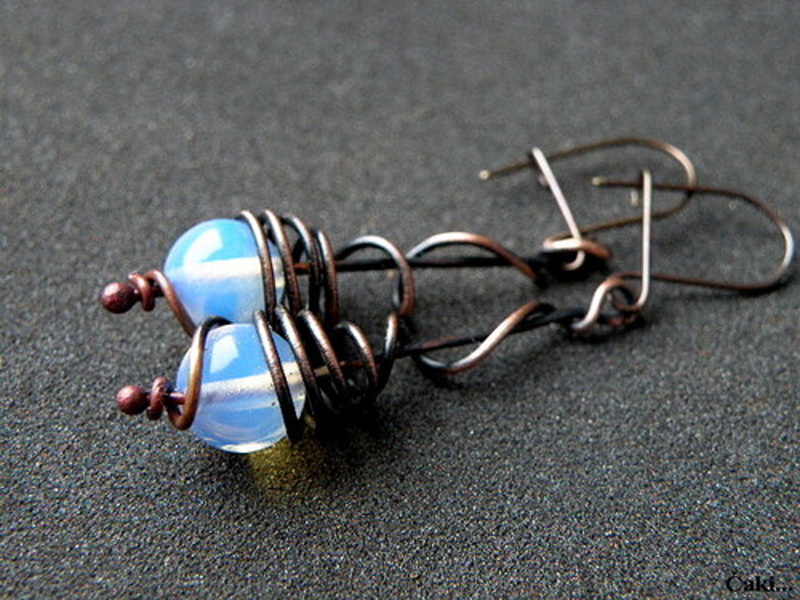 Tak trochu svítící - naušnice