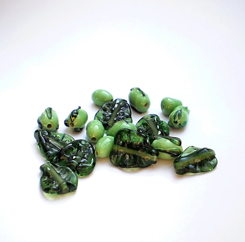 Vinutá skleněná perla 