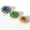Návod - Obšitá Rivoli Swarovski