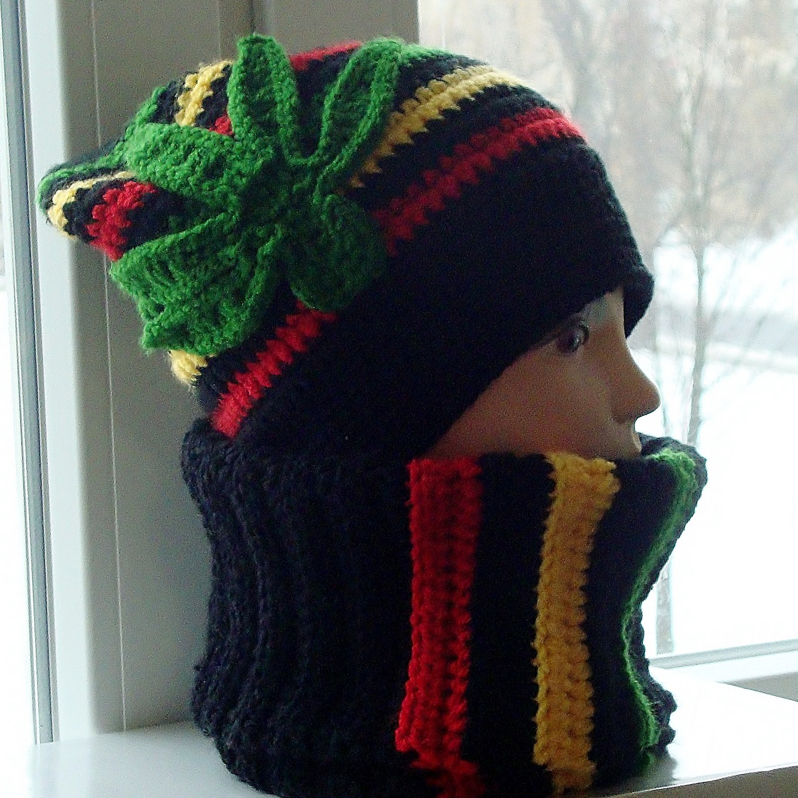 Háčkovaná čepice