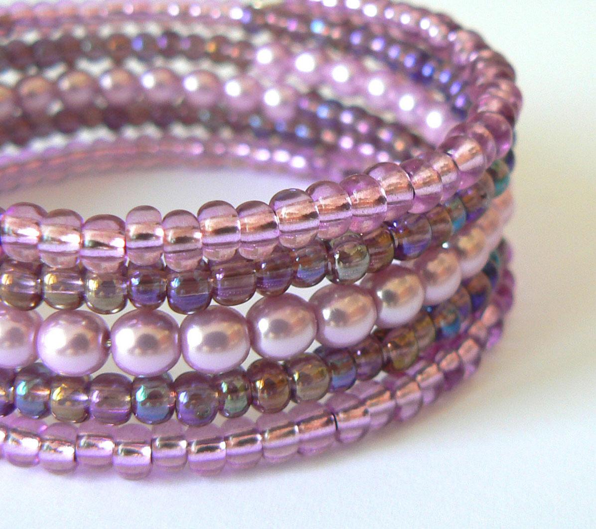 Levandulový náramek