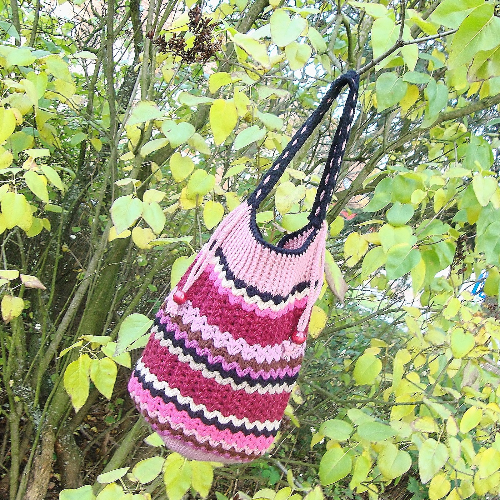 Háčkovaná taška
