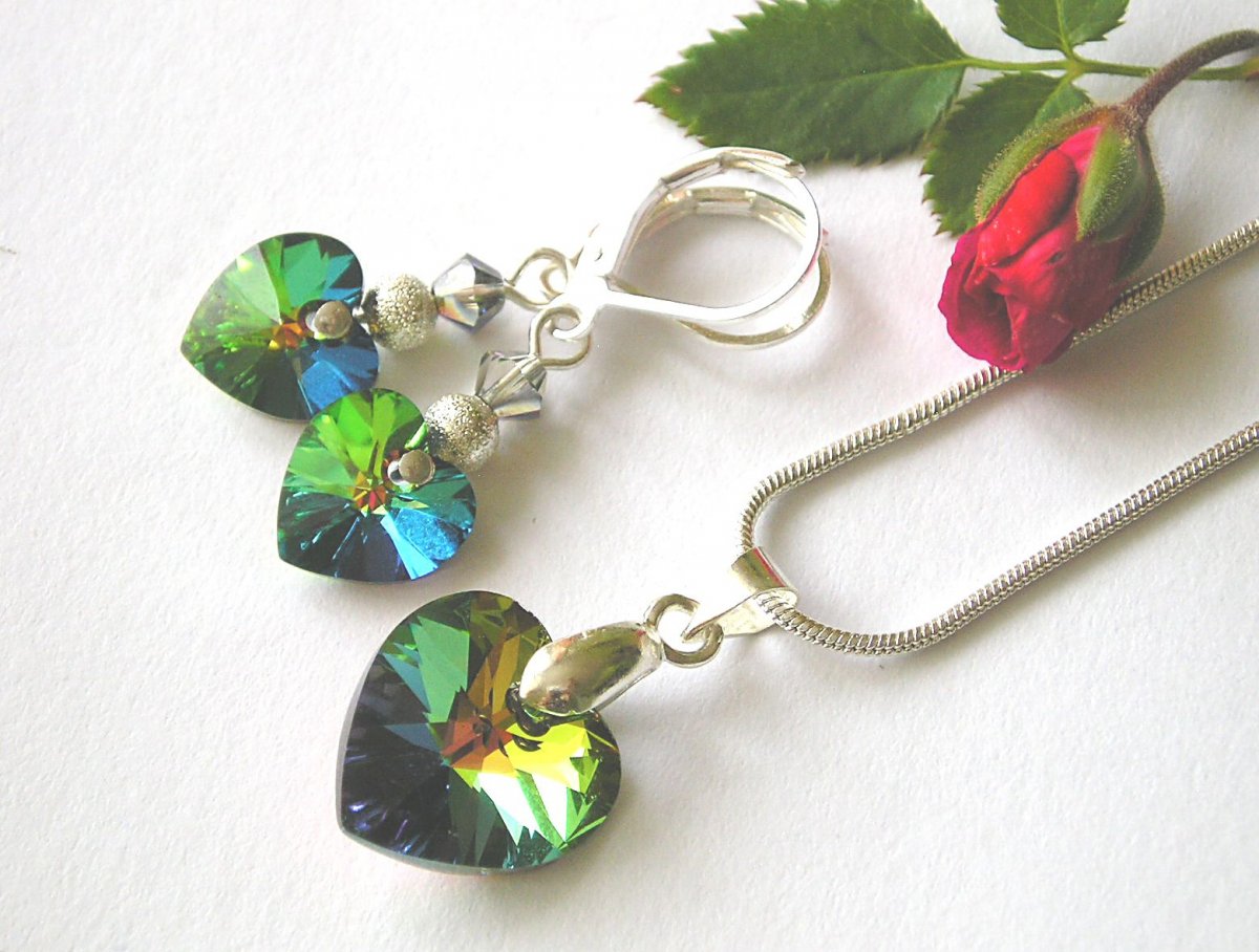 Swarovski sada Vitrail Medium AB ( 10 + 14 )