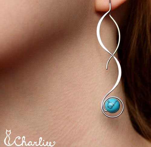 PROVLÉKACÍ SPIRÁLY - TYRKENIT - tepané - hypoalergenní chirurgická ocel