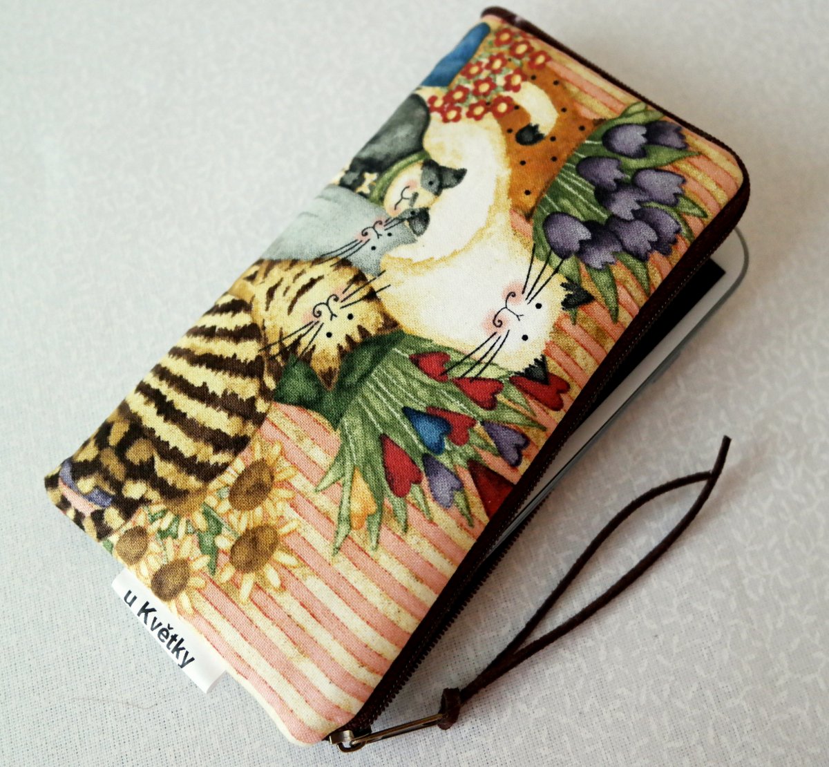 KOČIČÍ RODINKA - obal na mobil