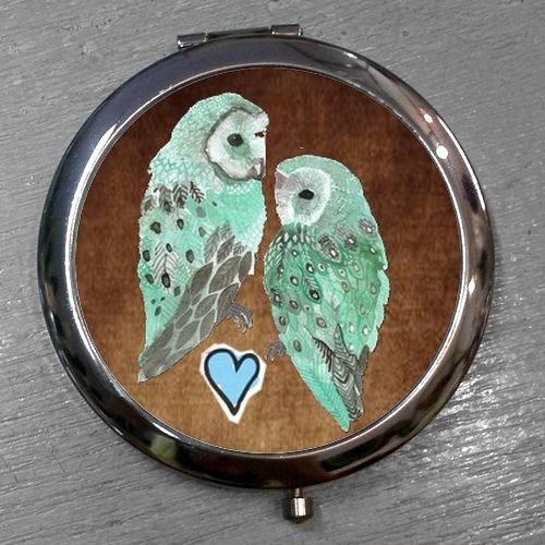 Zrcátko Zamilované sovy