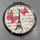 Zrcátko Paříž s motýly