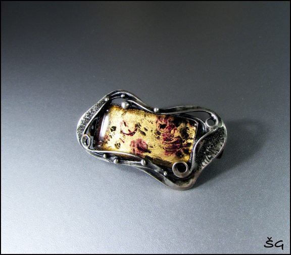 Spona do vlasů - Savana