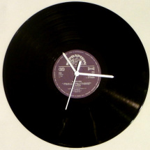 vinylové hodiny Supraphon fialové
