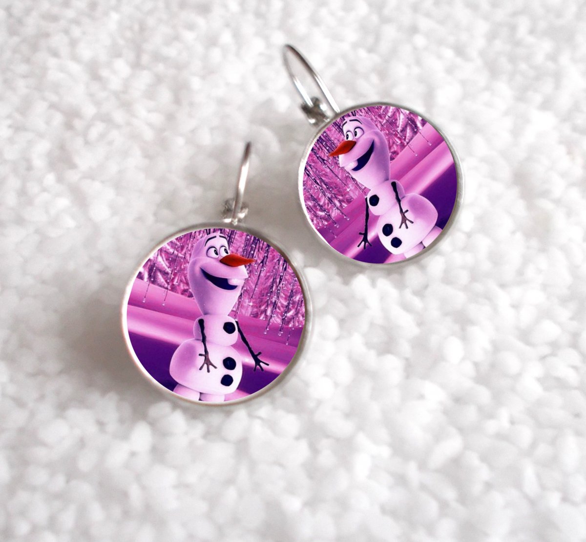 Náušnice Olaf na přání