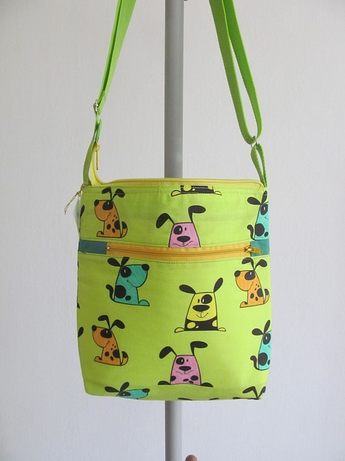 Dívčí crosby taška - psíci