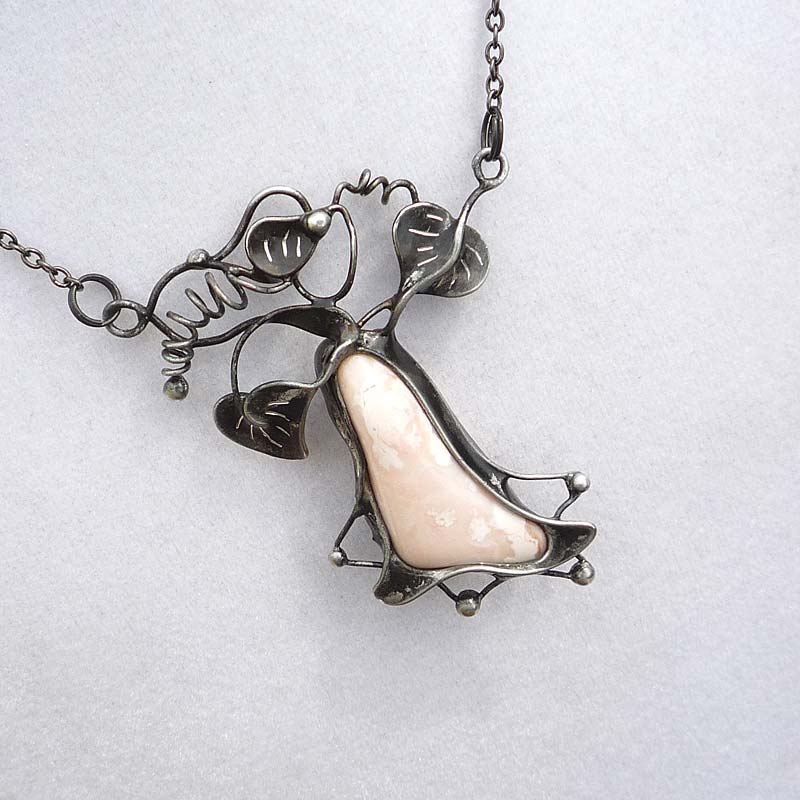 Luční kvítí....opál růžový