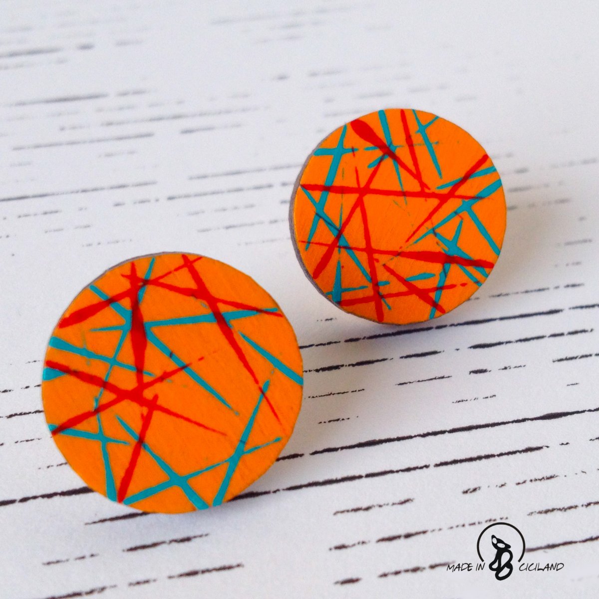 Pecky oranžotyrkysovky