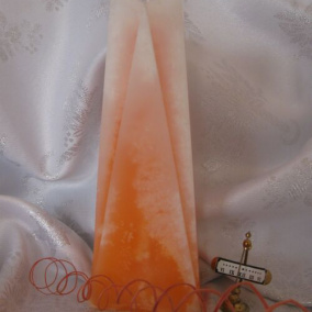 Oranžový triangl - svíčka