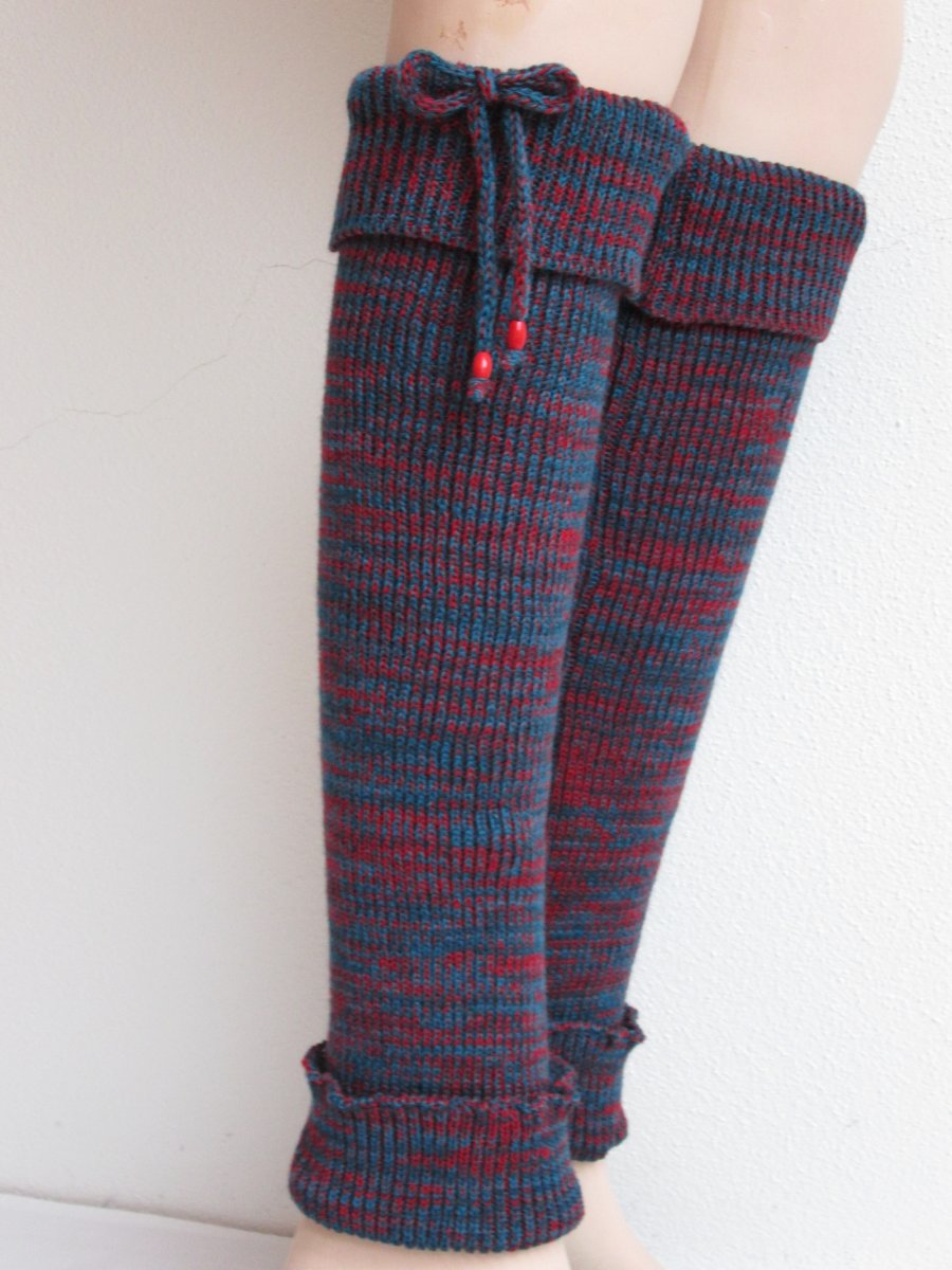 Návleky na nohy barevné IV