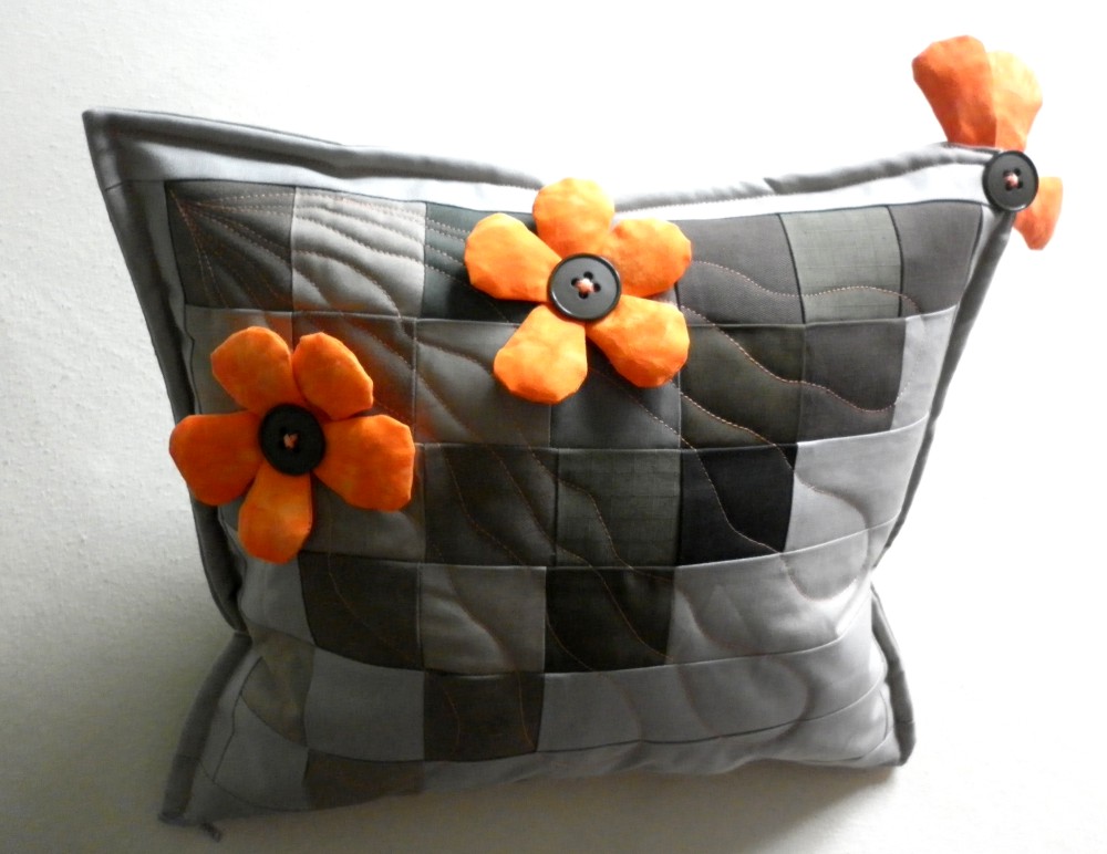 Polštář s kvítky