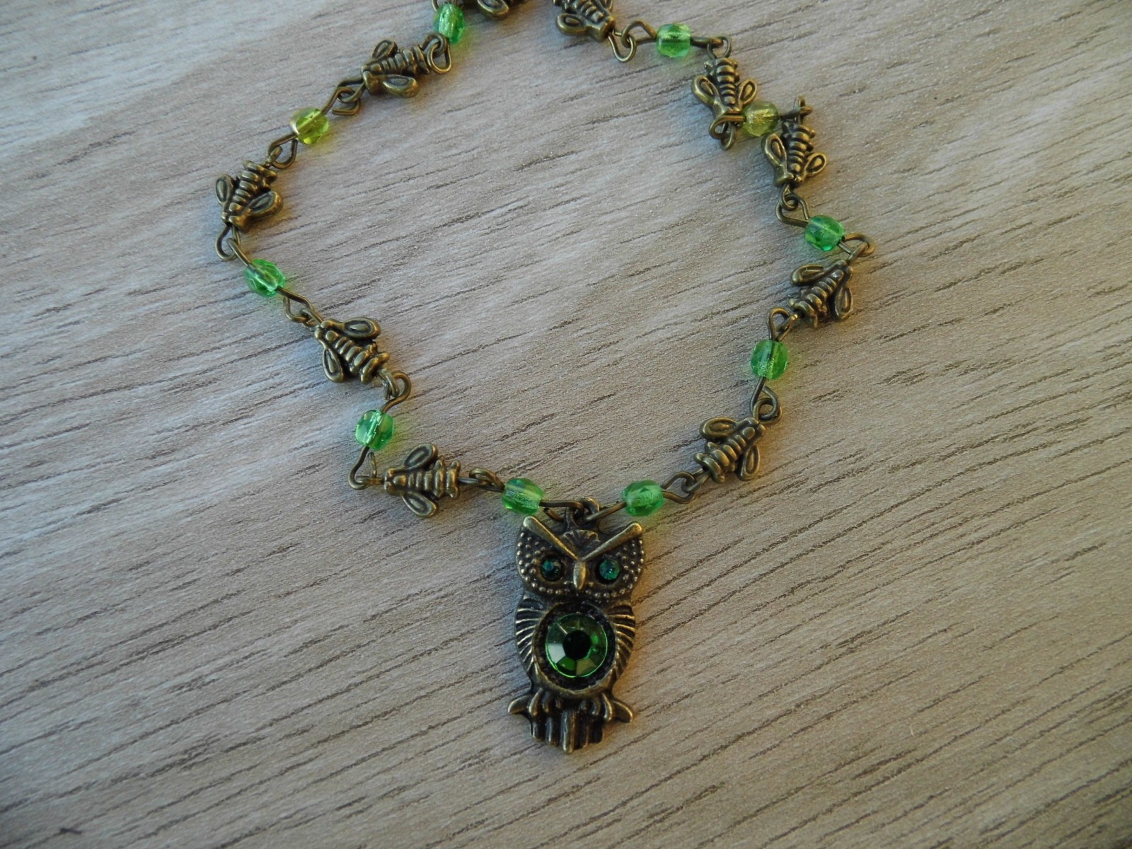 Řetízek na nohu SOVIČKA