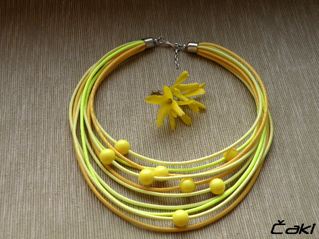 Nádech jara - náhrdelník