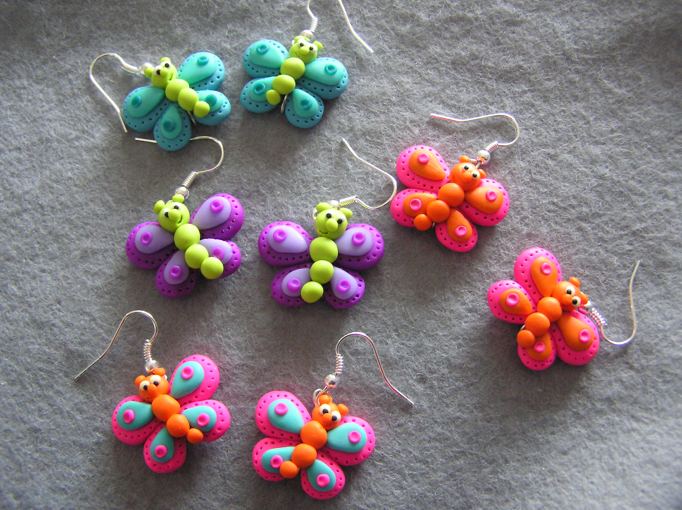 Náušnie a přívěsek na přání