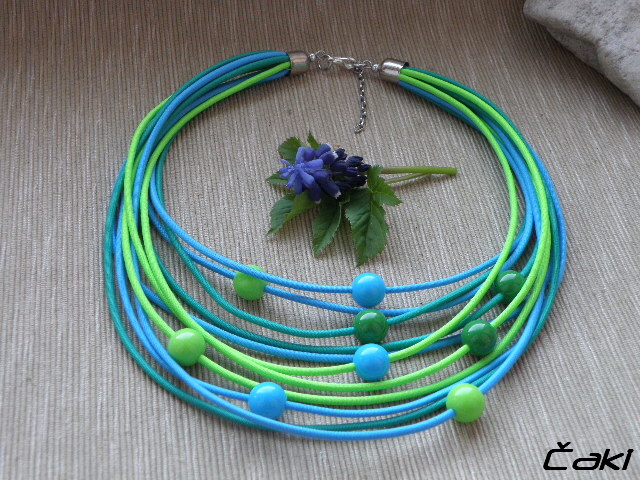 Nádech jara - náhrdelník