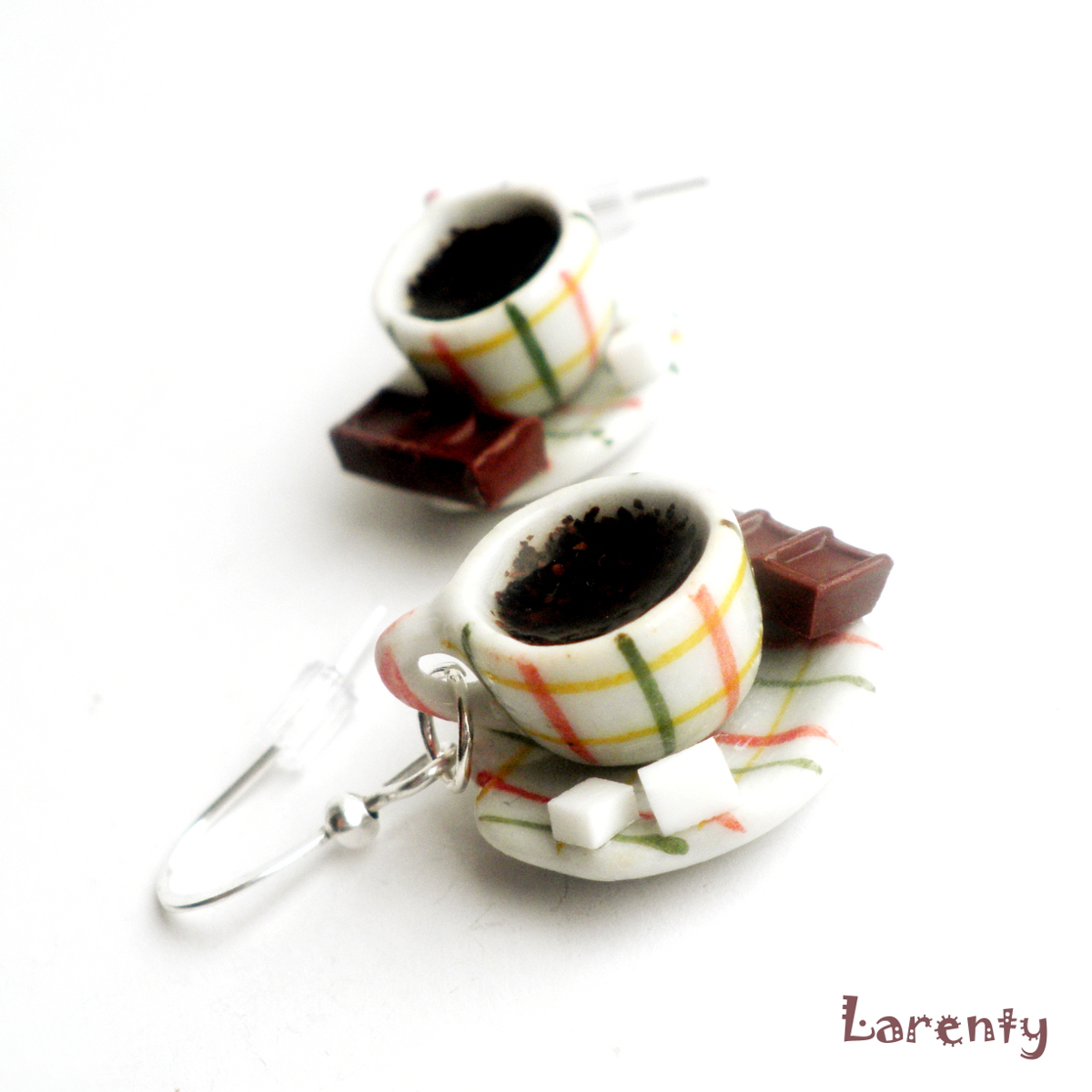 Kafíčko s čokoládou a cukrem - károvaná