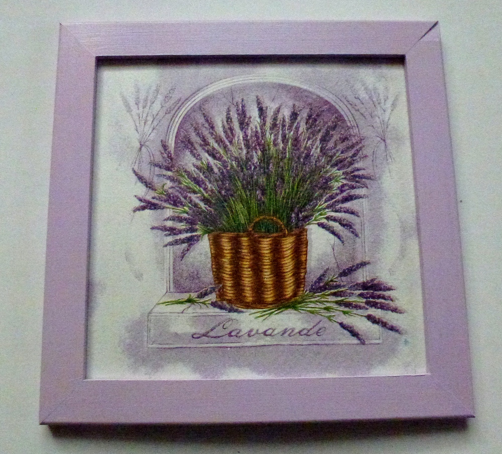 Levandulový koš