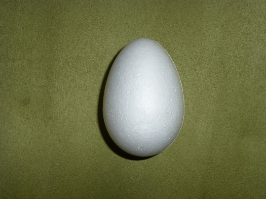 Polystyrenové vejce 6 cm