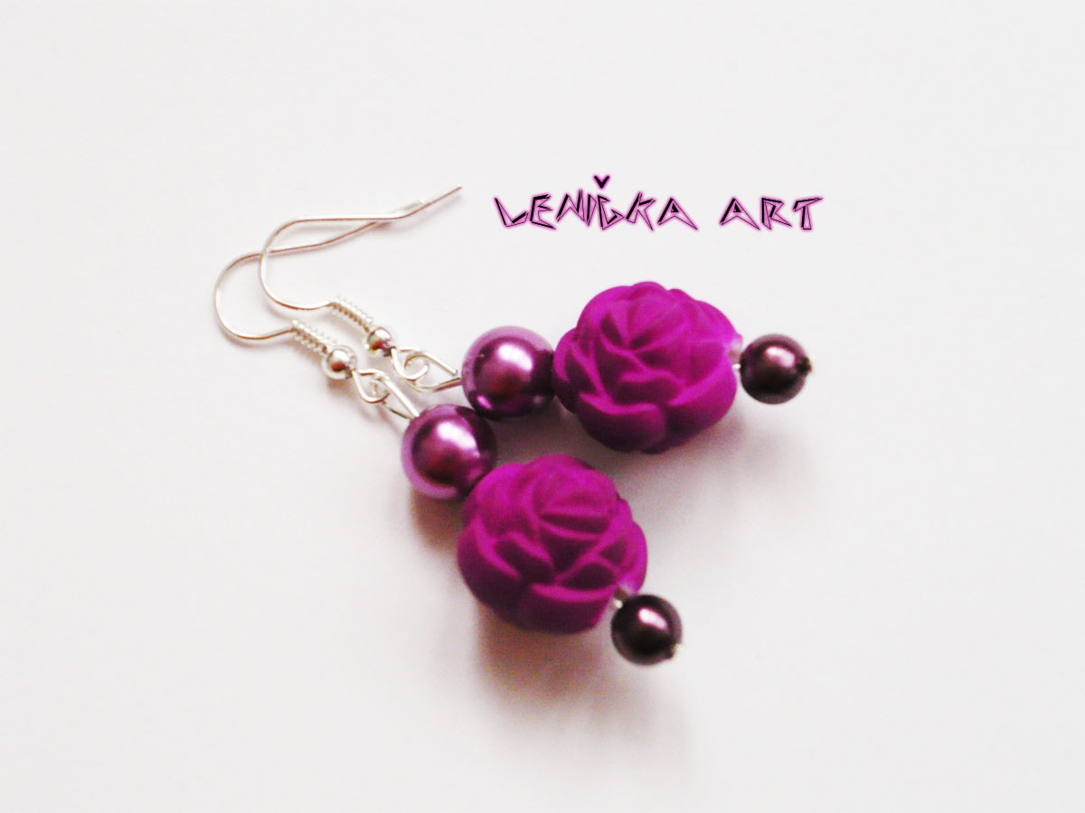 Fialové tajemné růže 