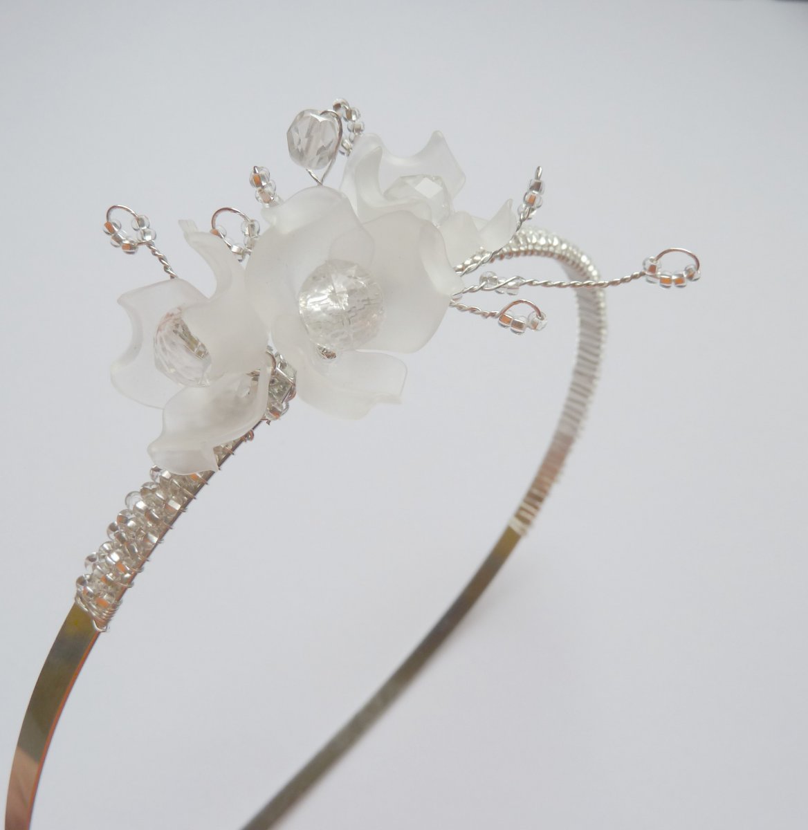 Svatební čelenka Miss Flower