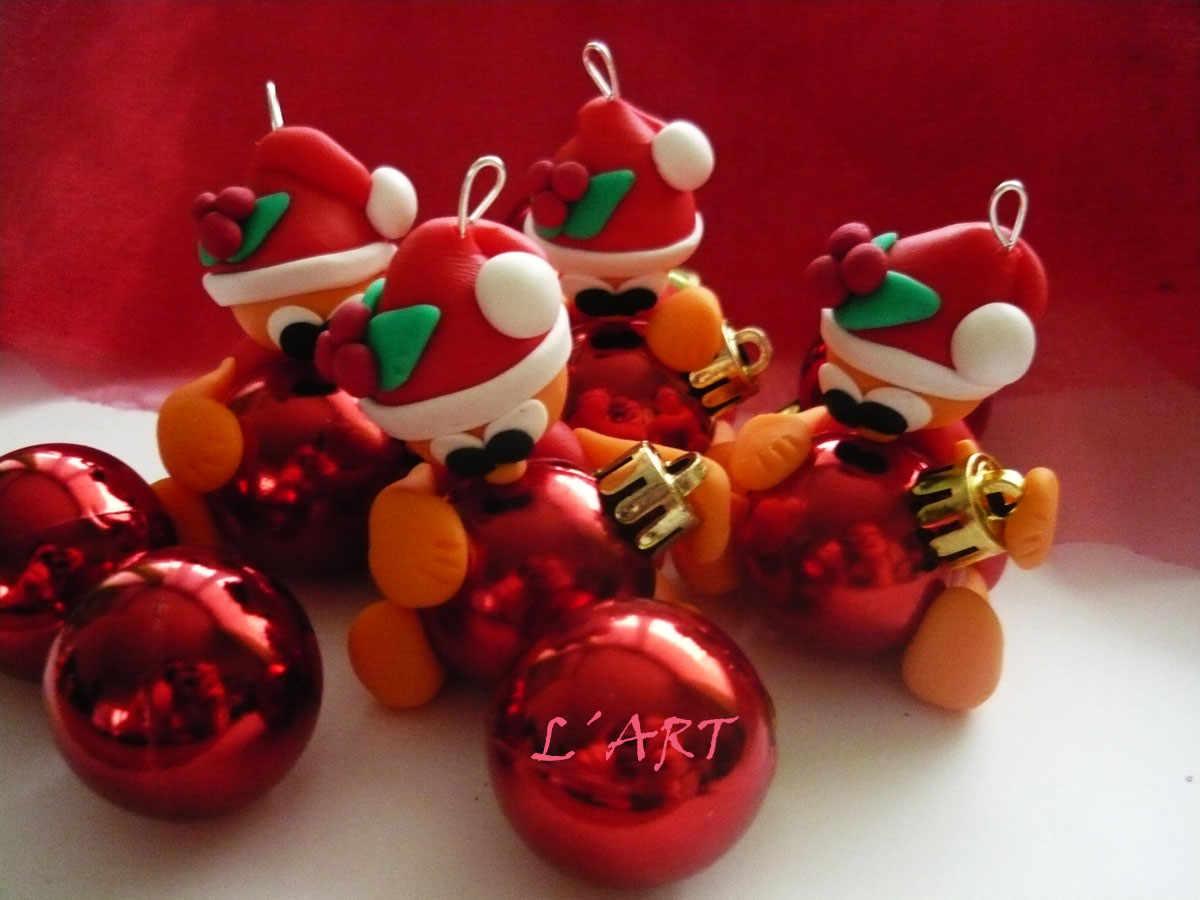 Sada červených skřítků 