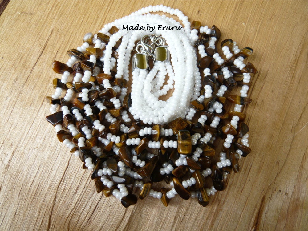 Náhrdelník ,, Tygří oči ''