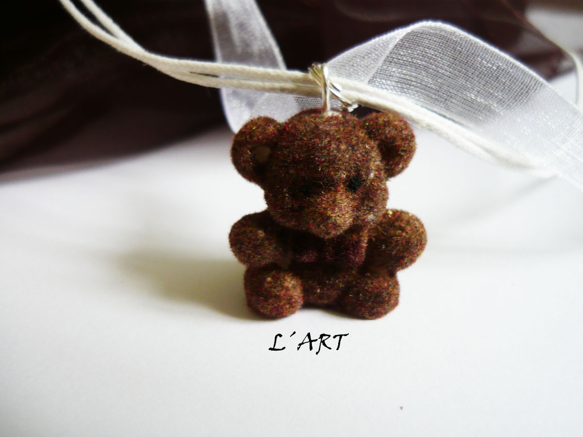 Medvídek na řetízek 