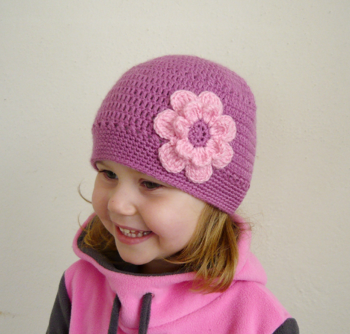 Háčkovaná čepička 