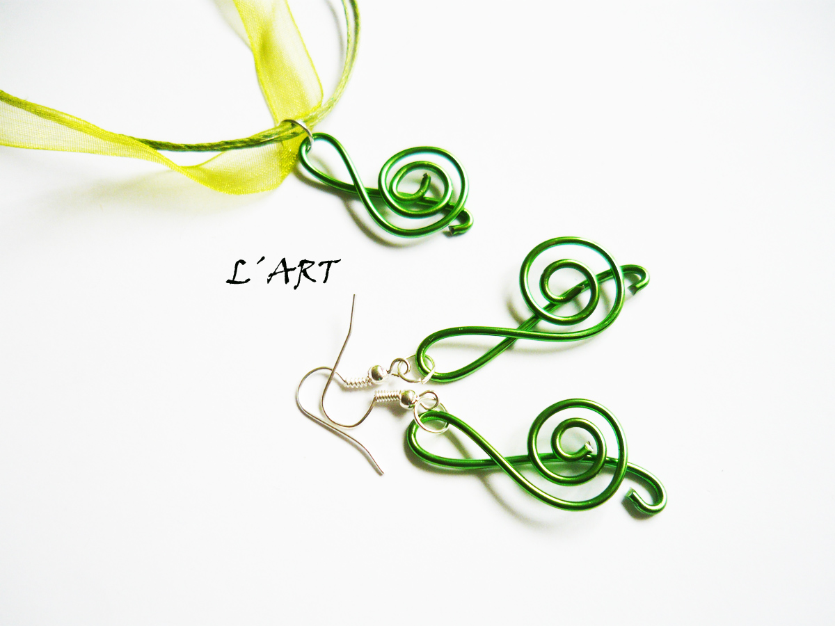 Sada houslových klíčů - zelená 