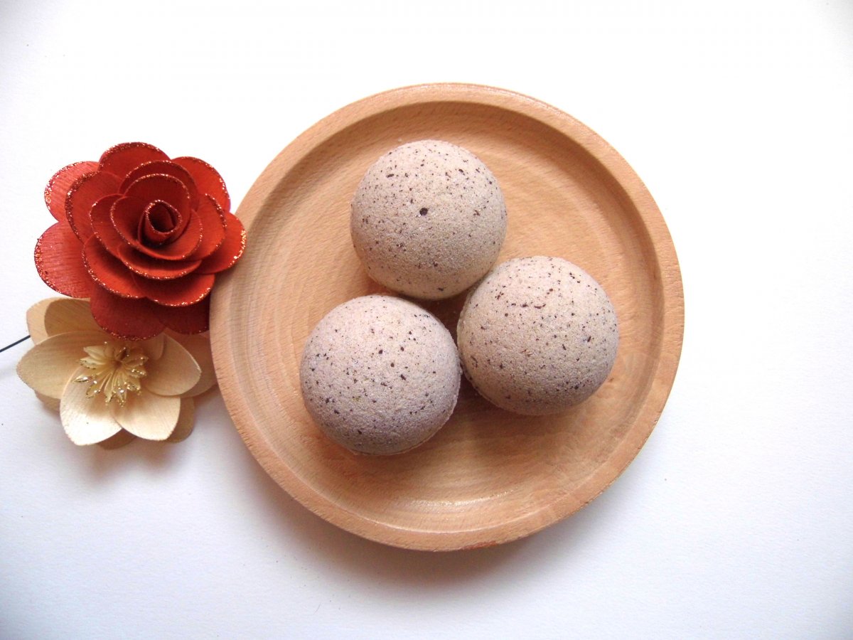 Šumivá bomba s epsomskou solí - Skořice