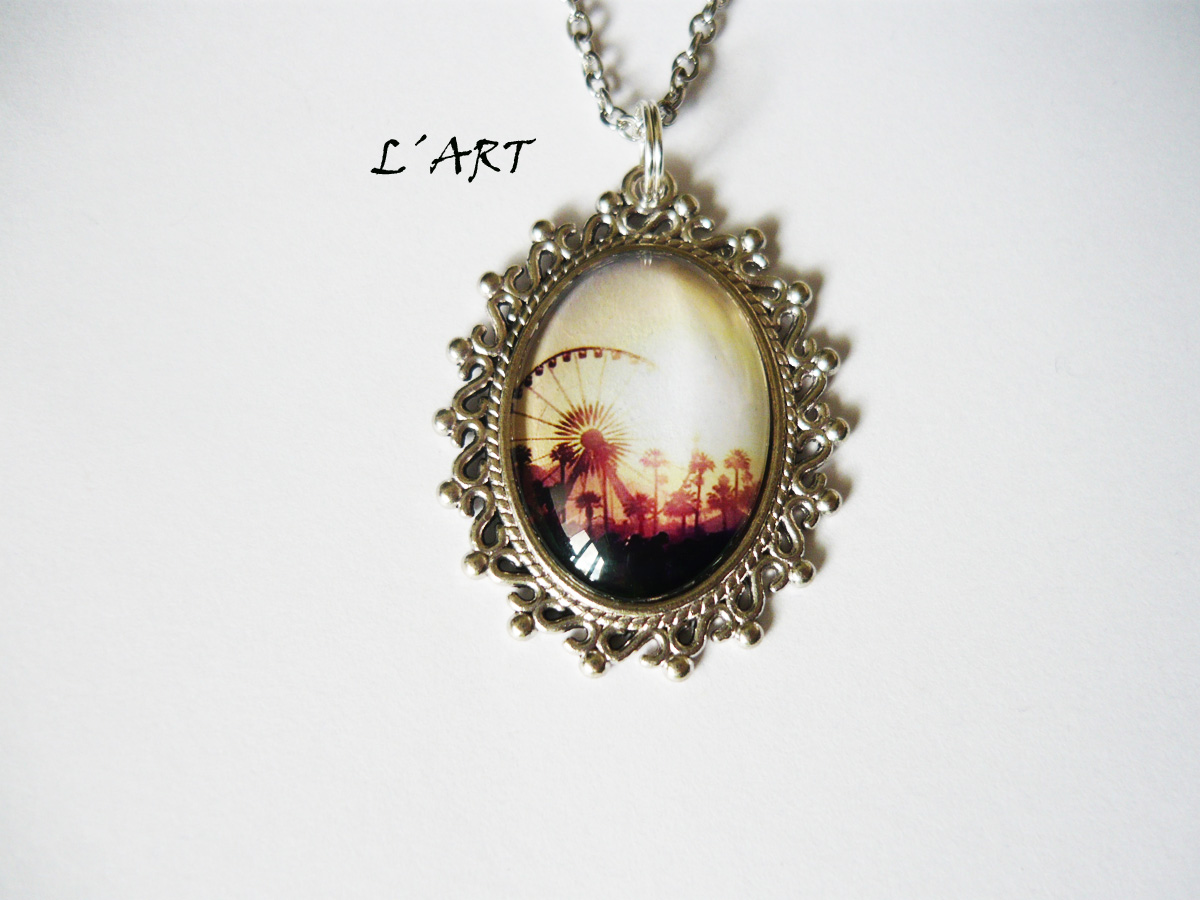 Ruské kolo náhrdelník 