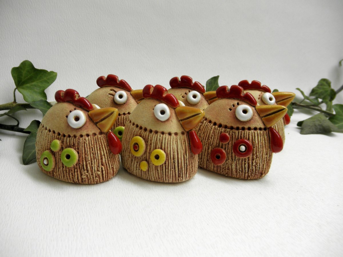 K dekoraci - slepičky