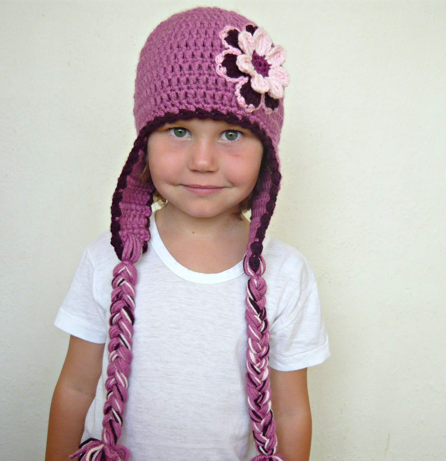 Háčkovaná ušanka 